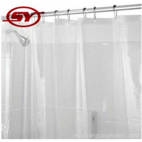 Liner de ducha de plástico transparente personalizado de PVC al por mayor